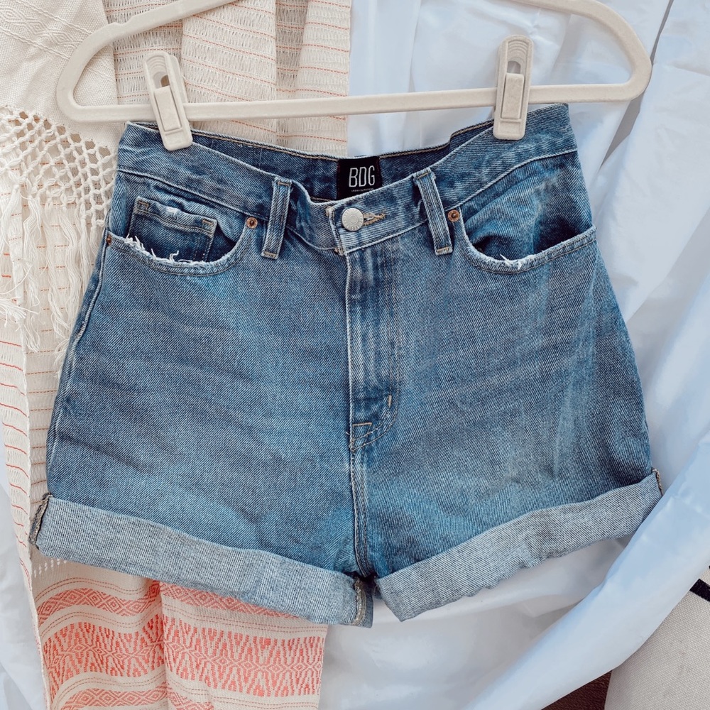 BDG denim shorts
